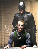 Christian Bale Signed The Dark Knight Batman 11x14 Photo Autograph JSA COA