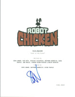 Seth Green Signed Autographed ROBOT CHICKEN  Pilot Episode Script COA VD