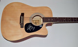 Post Malone Signed Autographed Acoustic Guitar Hollywood's Bleeding Beckett COA