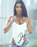 Deniz Saypinar Signed Autographed 8x10 Photo Hot Sexy Model COA