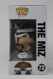 The Miz Signed Autograph Funko Pop WWE #72 Mike Mizanin Wrestling PSA/DNA COA