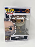 Guillermo Del Toro Signed Autograph Pinnochio Geppetto Funko Pop Beckett COA