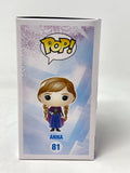 Kristen Bell Signed Funko Pop Frozen Anna #81 Disney Autograph Beckett COA
