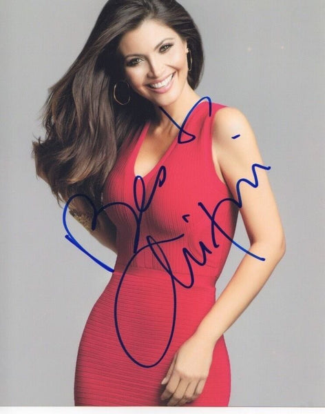 Chiquinquirá Chiqui Delgado Signed Autographed 8x10 Photo TV Host D