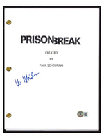 Wentworth Miller Signed Autograph Prison Break Pilot Episode Script Beckett COA