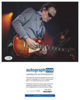 Joe Bonamassa Signed Autographed 8x10 Photo Blues Rock Guitarist COA ACOA