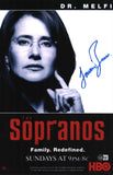 Lorraine Bracco Signed Autographed 11x17 Photo The Sopranos Dr Melfi Beckett COA