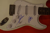 Johnny Rzeznik Robby Takac Signed Autographed Electric Guitar The Goo Goo Dolls