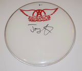 Joey Kramer Signed Autographed 12" Drumhead AEROSMITH Beckett BAS COA