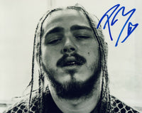 Post Malone Signed Autographed 8x10 Photo BEERBONGS & BENTLEY'S STONEY COA