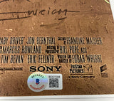 Edgar Wright Signed Autographed Baby Driver 12x18 Movie Poster Beckett BAS COA