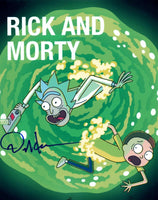 Dan Harmon Signed Autographed 8x10 Photo RICKY & MORTY Creator COA