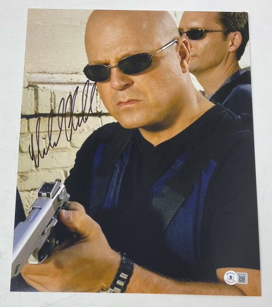 Michael Chiklis Signed Autographed 11x14 Photo The Shield Actor Beckett COA
