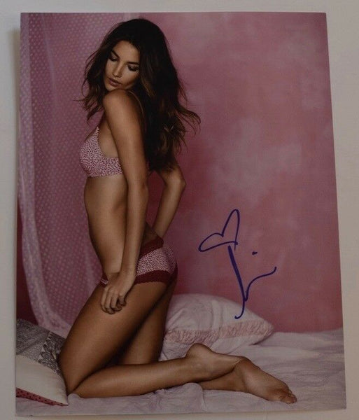 Lily Aldridge Signed Autographed 11x14 Photo SI Swimsuit Model Hot Sexy COA VD