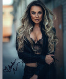 Amber Nichole Miller Signed Autograph 8x10 Photo Sexy UFC Ring Girl Model COA