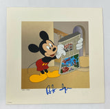 Bob Iger Signed Autograph Mickey Mouse Serigraph Print Disney CEO Beckett COA