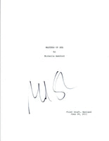 Michael Sheen Signed Autographed MASTERS OF SEX Pilot Episode Script COA VD