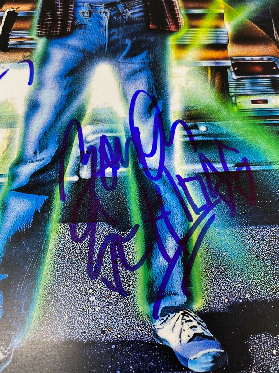 Keith Morris Zander Schloss Signed Repo Man Poster The Circle Jerks Be ...