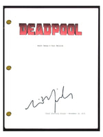 Tim Miller Signed Autographed DEADPOOL Movie Script Screenplay Director COA