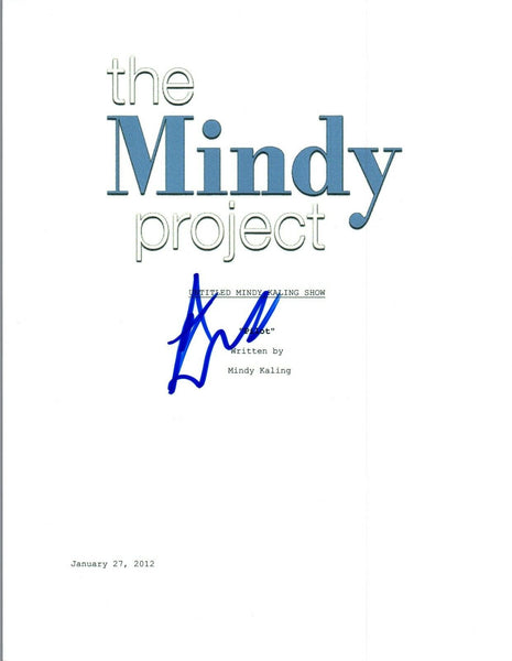 Ed Weeks Signed Autographed THE MINDY PROJECT Pilot Episode Script COA VD