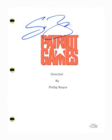 Sean Bean Signed Autographed Patriot Games Movie Script Screenplay ACOA COA