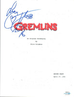 Corey Feldman Signed Autographed GREMLINS Full Movie Script ACOA Witnessed