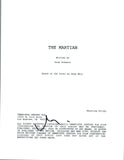 Matt Damon Signed Autographed THE MARTIAN Full Movie Script COA