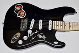 Cheech Marin & Tommy Chong Signed Autograph Electric Guitar Up In Smoke ACOA COA