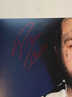 Post Malone Signed Autographed 11x14 Photo Hollywood's Bleeding Beckett BAS COA