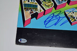 Bruce Springsteen Signed Greetings From Asbury Park NJ Record Album Beckett COA