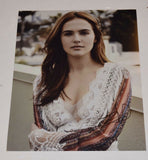 Zoey Deutch Signed Autographed 11x14 Photo Sexy Actress COA