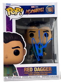 Aramis Knight Signed Funko Pop Ms. Marvel Red Dagger #1080 Autograph Beckett COA