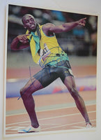 Usain Bolt Signed Autographed 11x14 Photo Jamaica Olympic Sprinter COA VD