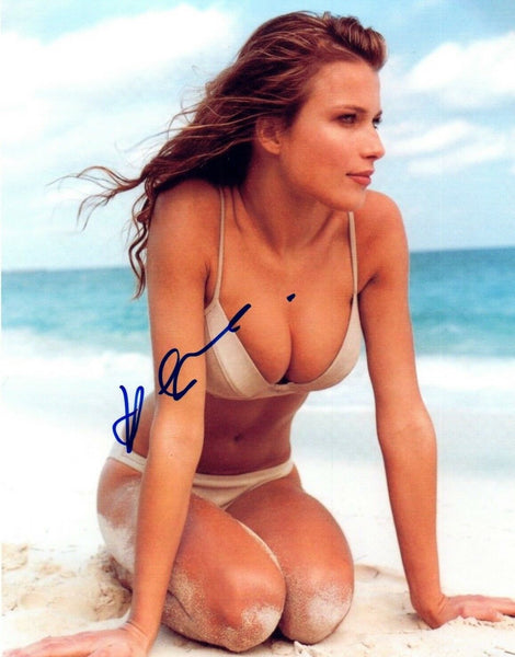 Veronica Varekova Signed Autographed 8x10 Photo SI Swimsuit Model COA VD