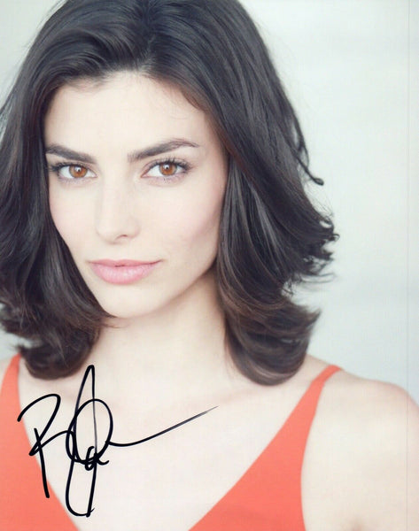 Rachele Schank Signed Autographed 8x10 Photo Actress Fashion Model COA