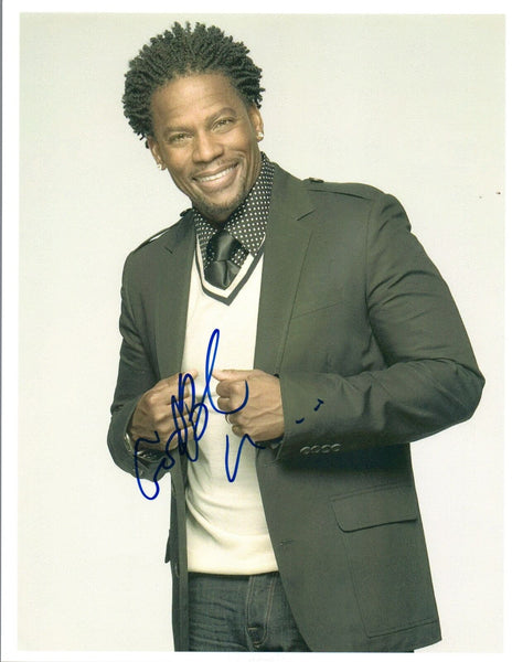 DL Hughley Signed Autographed 8x10 Photo Soul Plane Comedian D.L. COA VD