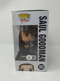 Bob Odenkirk Signed Breaking Bad Saul Goodman Funko Pop Figure #163 Beckett COA