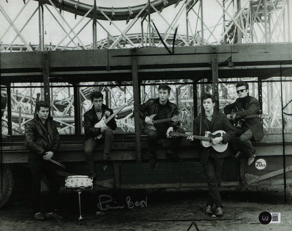 Pete Best The Beatles Signed Autographed 11x14 Photo Drummer Beckett COA