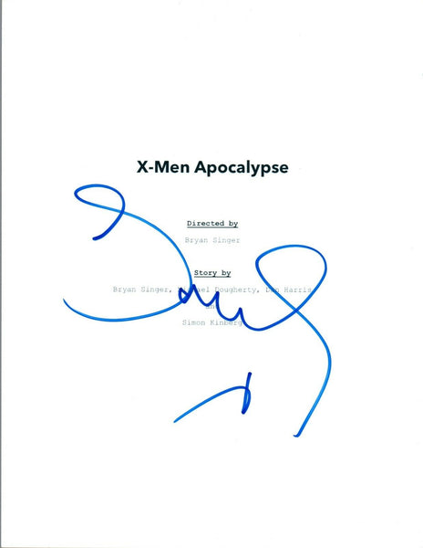 Sophie Turner Signed Autographed X-MEN APOCALYPSE Movie Script COA