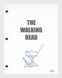 Andrew Lincoln Signed Autographed The Walking Dead Pilot Script Rick ACOA COA