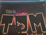Tom Jones Signed Autographed This Is Tom Jones Record Album LP Cover Beckett COA