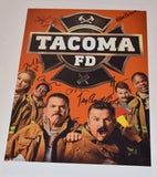 Tacoma FD Cast Signed Autograph 11x17 Photo Poster x8 Steve Lemme Heffernan COA