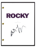 Burt Young Signed Autographed ROCKY Movie Script Screenplay COA