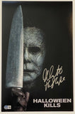Nick Castle Signed Halloween Kills 11x17 Movie Poster Michael Myers Beckett COA