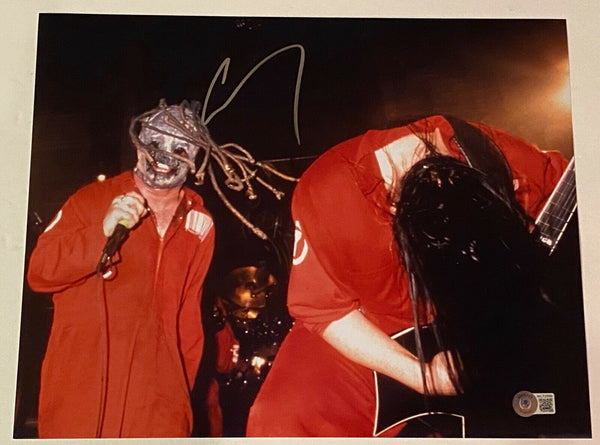 Corey Taylor Signed Autograph 11x14 Photo Slipknot Stone Sour Proof Beckett COA