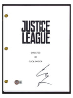 Ezra Miller Signed Autographed Justice League Movie Script The Flash Beckett COA