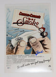 Cheech Marin & Tommy Chong Signed 12x18 Movie Poster Photo UP IN SMOKE BAS COA