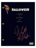 Nick Castle Signed Autographed Halloween Movie Script Michael Myers Beckett COA