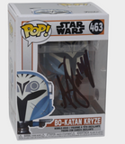 Katee Sackhoff Signed Autograph Funko Pop Star Wars Bo-Katan Kryze 463 BAS COA