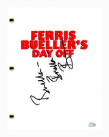 Ben Stein Signed Autographed Ferris Bueller's Day Off Full Movie Script ACOA COA